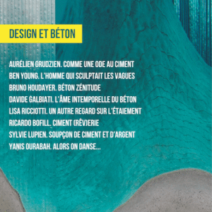 Edition spéciale "Design et béton" PDF